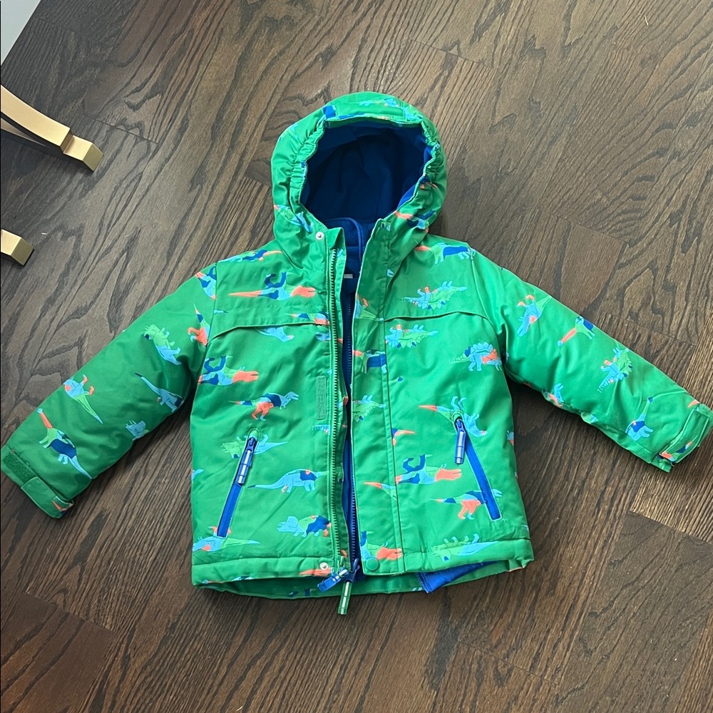 Cat & Jack dinosaur ski coat
